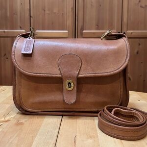 Distressed Vintage Coach Original Rambler bag 9735